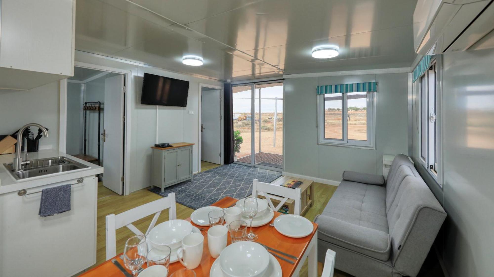 White Cliffs Self Contained Cabin Accommodation Ngoại thất bức ảnh
